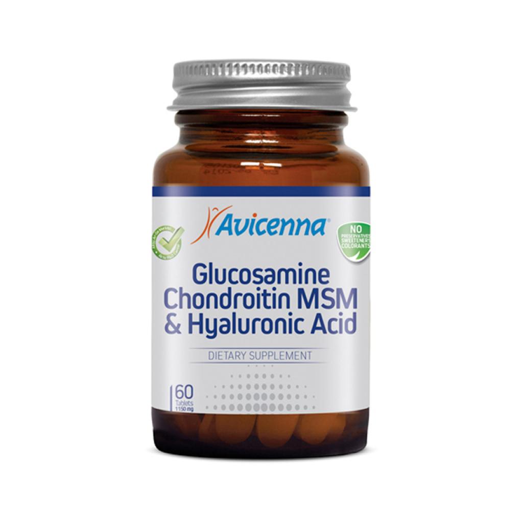 Глюкозамин Хондроитин MSM и Гиалуроновая кислота 