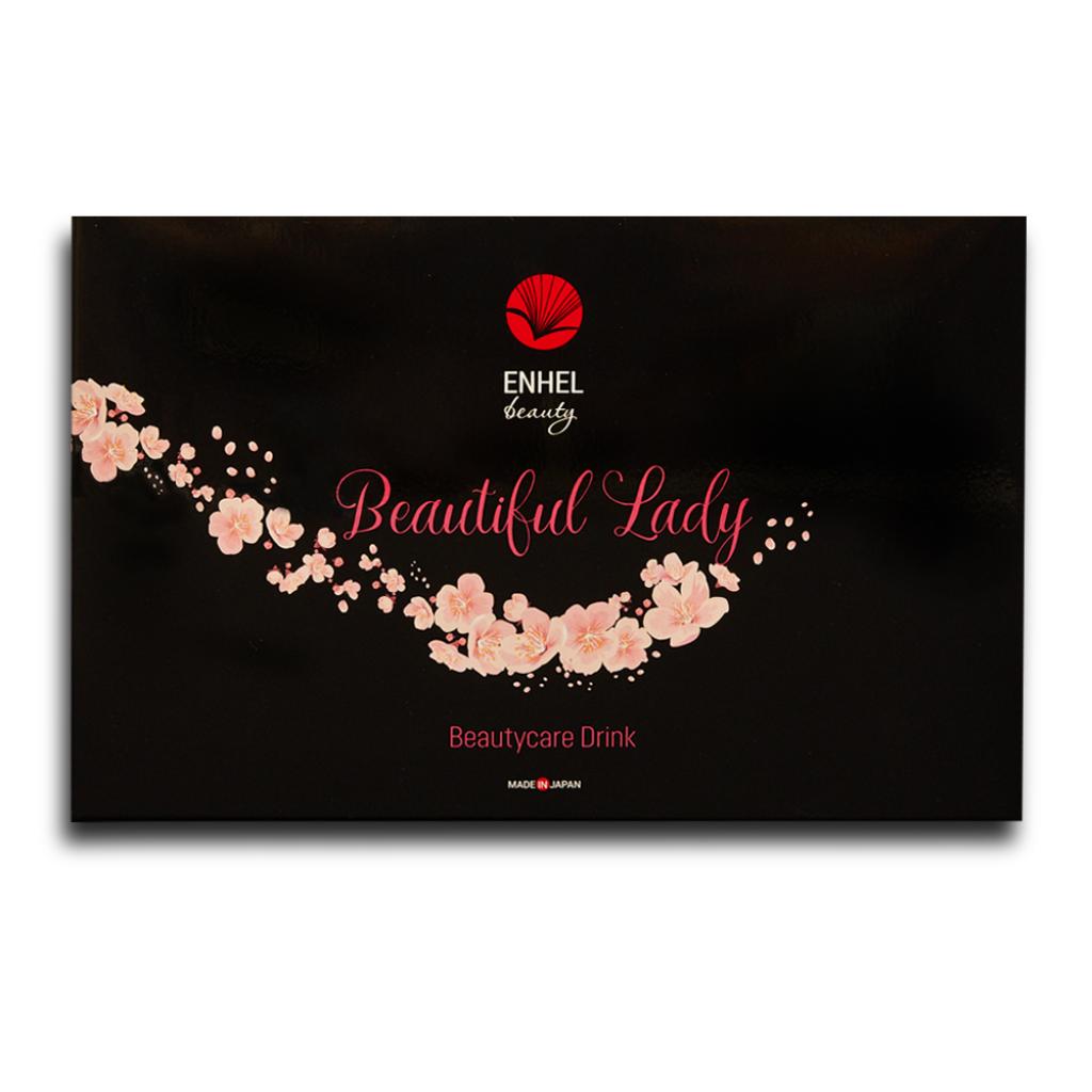 Beautiful lady drink