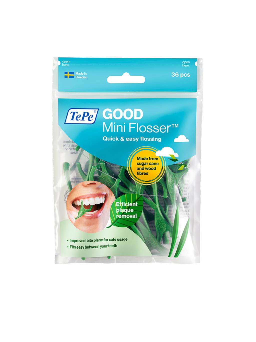 Зубная нить на держателе TePe GOOD Mini Flosser 
