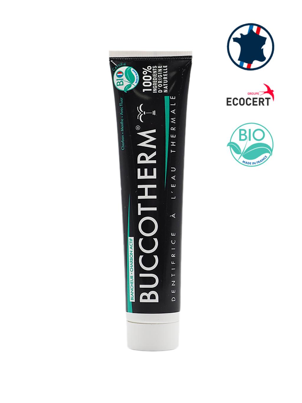 Зубная паста BUCCOTHERM® с углем и термальной водой