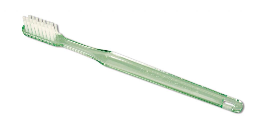 Одноразовая зубная щётка с напылением зубной пасты с ксилитом 