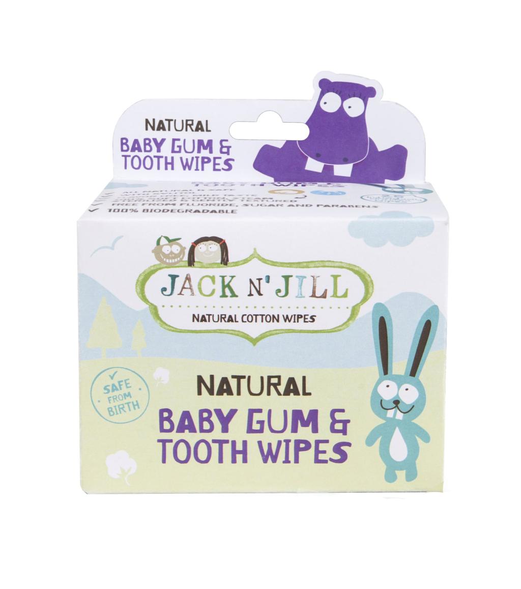 Детские салфетки для полости рта с ксилитом Natural Baby Gum & Tooth Wipes.