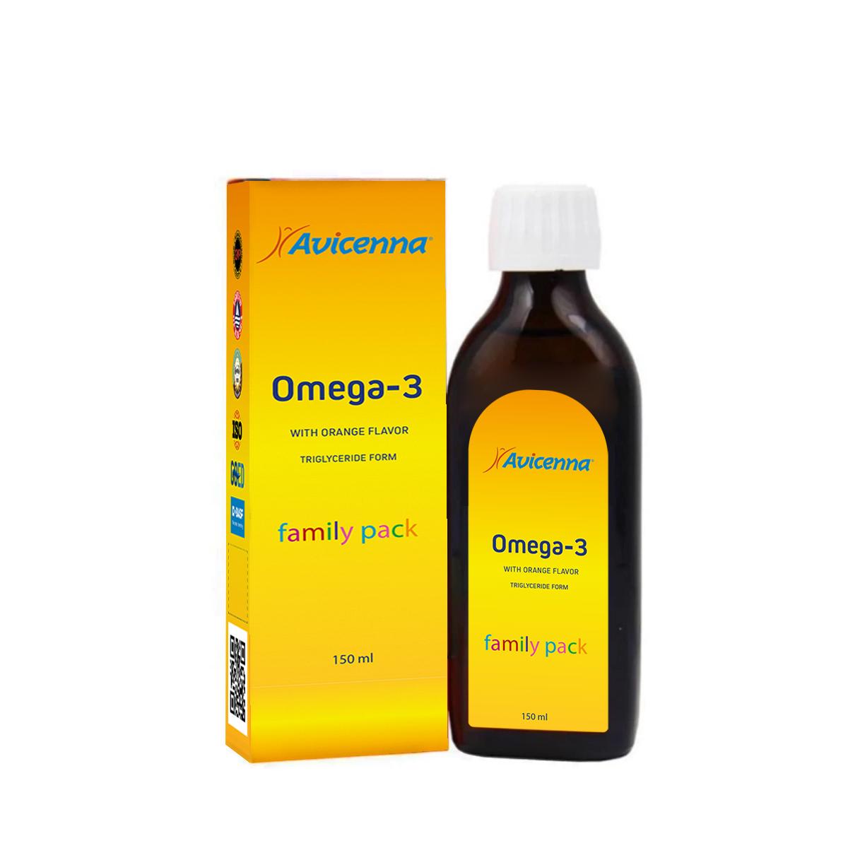 Family pack Omega-3 Orange