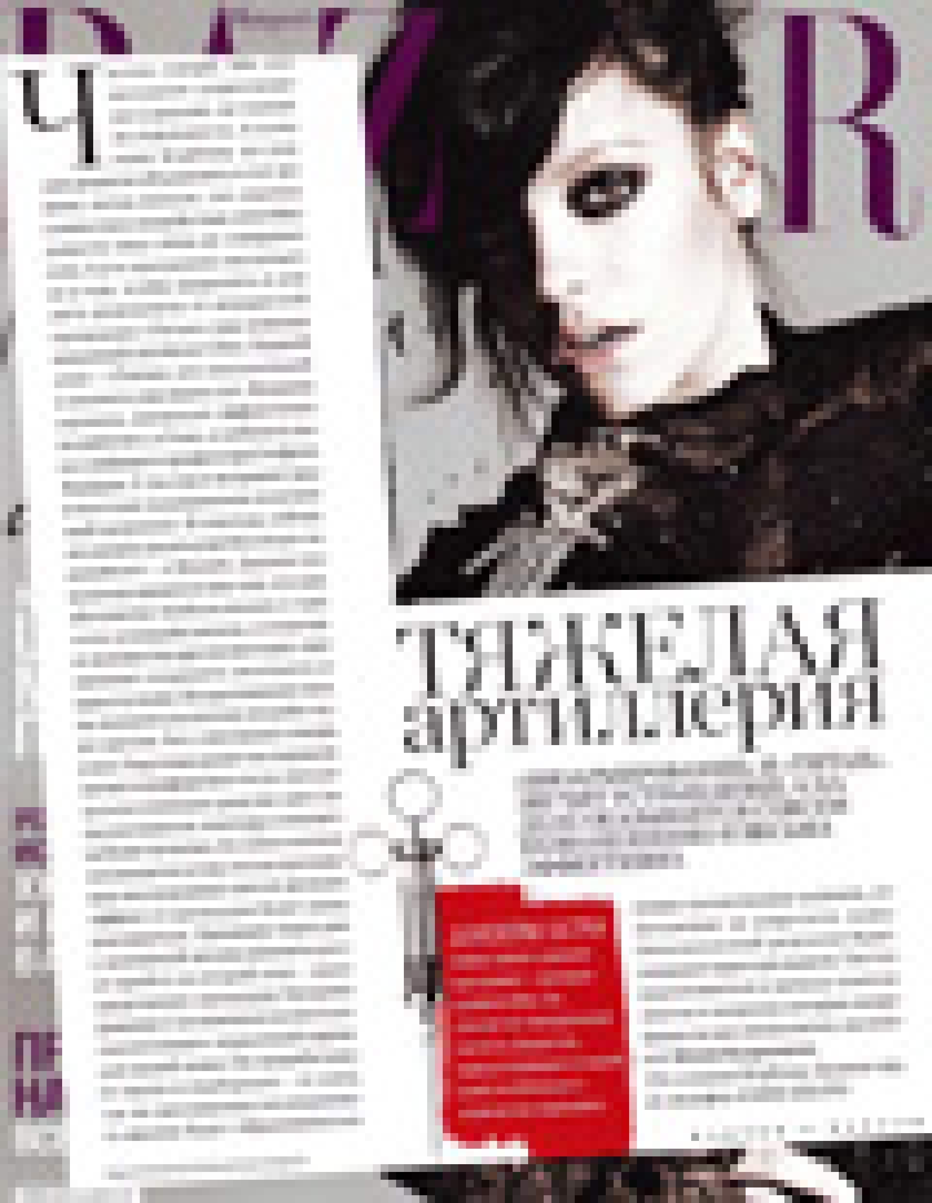 Безоперационная пластика лица c Juviderm Ultra и Titan Solera (Harpers Bazaar, январь 2010)