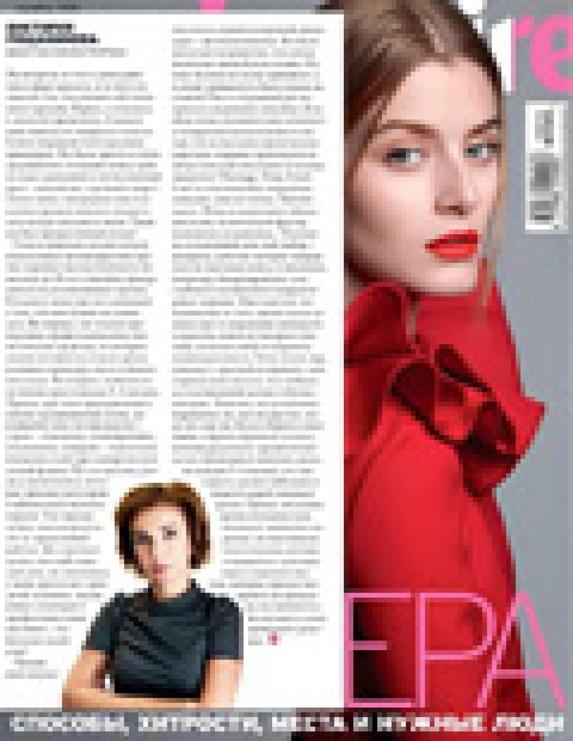 О директоре клиники Kraftway Виктории Рощаниновой (Marie Claire, октябрь 2010)